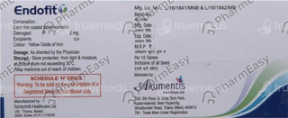 Endofit Kit 2/25 Mg Tablet 30